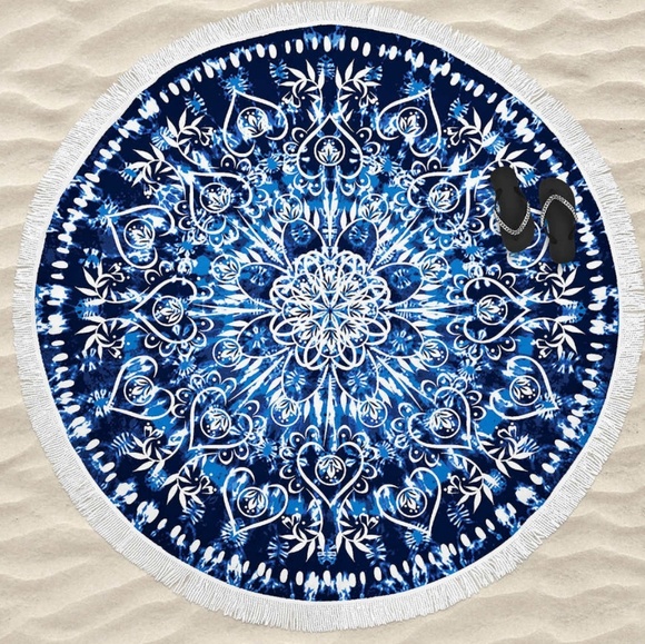 Loftex Other - 🎁NWT Beach Rounds coverup/ towel,Loft by Loftex